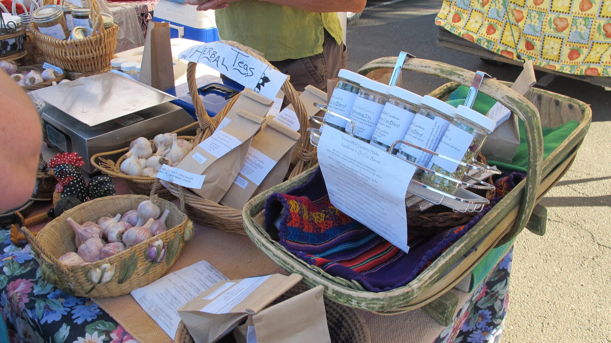 Viriditas Herbs at Farmers Market