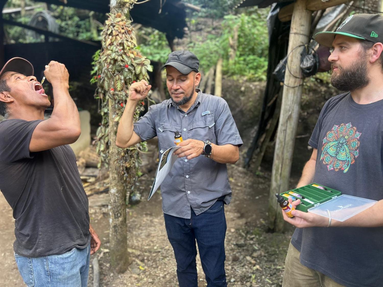 Meeting with farmers in Nicaragua