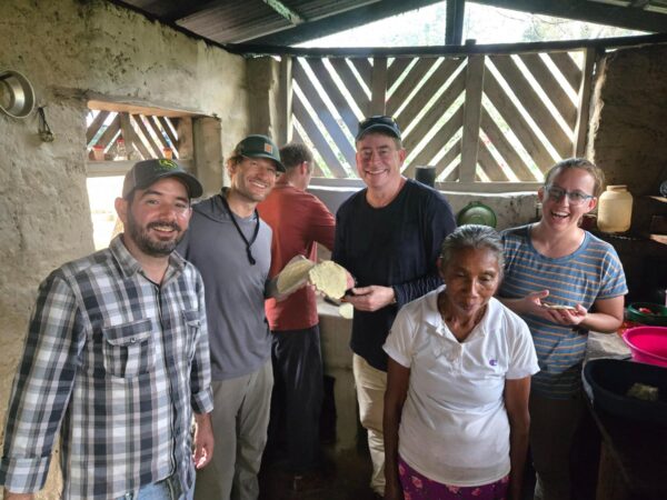 Cooking at the SHI Learning Journey in NIcaragua