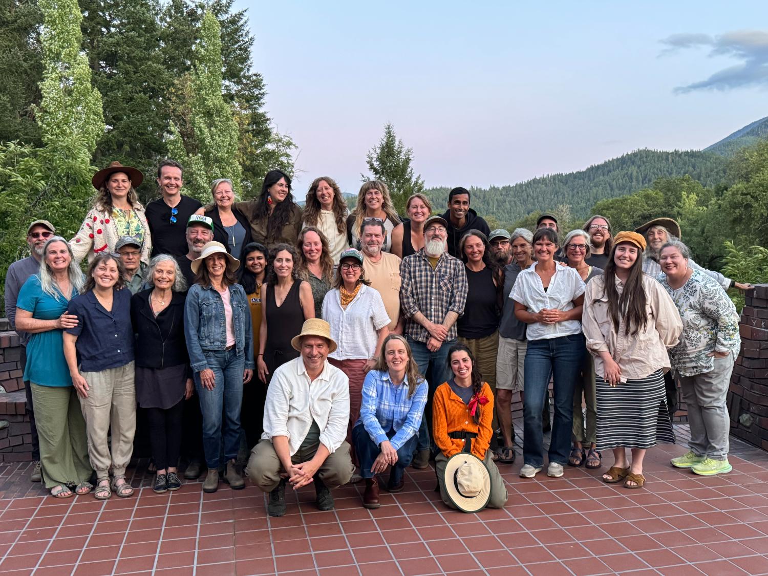 Group photo at SHI Gathering in Oregon