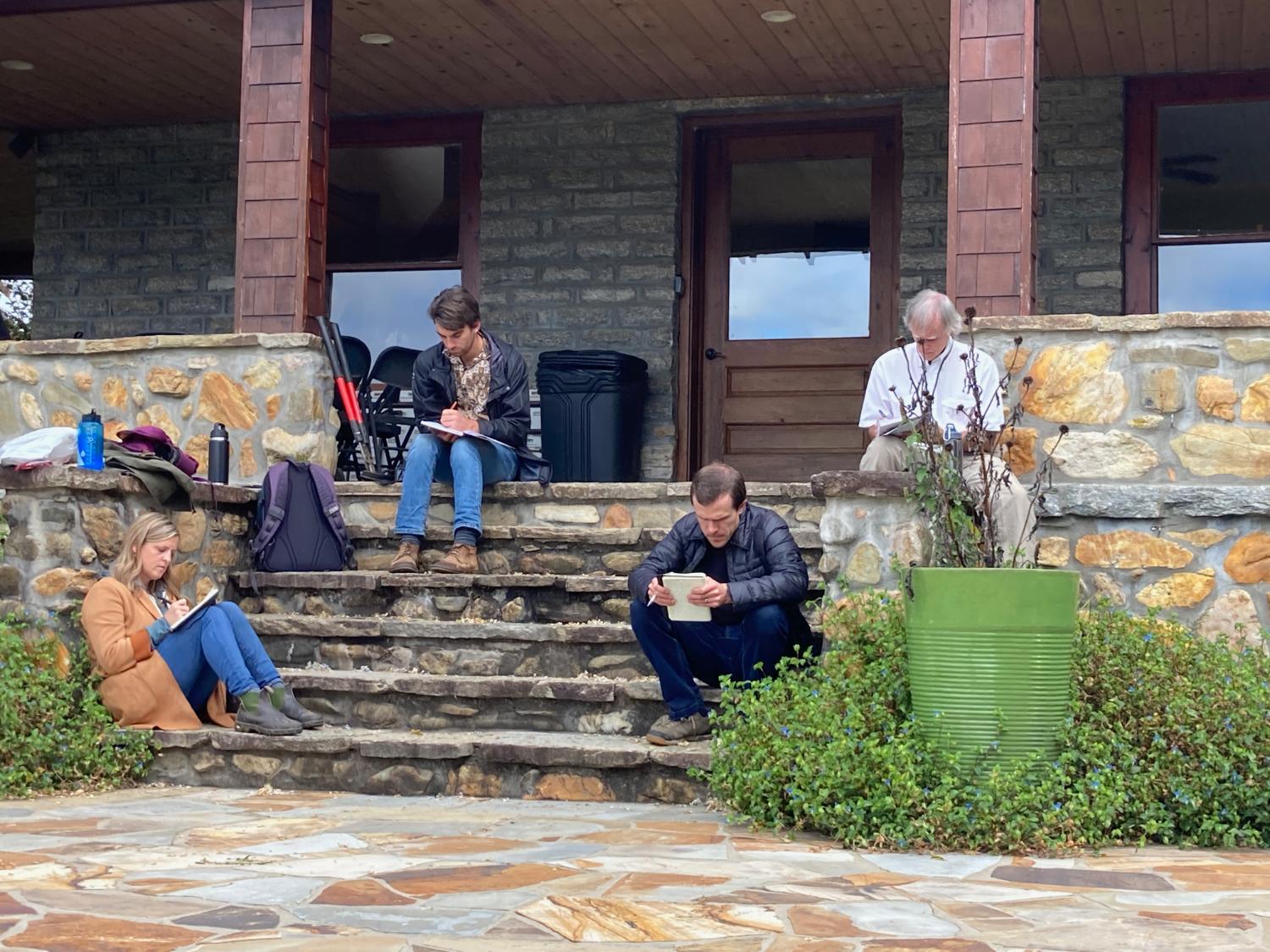 Writing and reflecting Appalachian Learning Journey