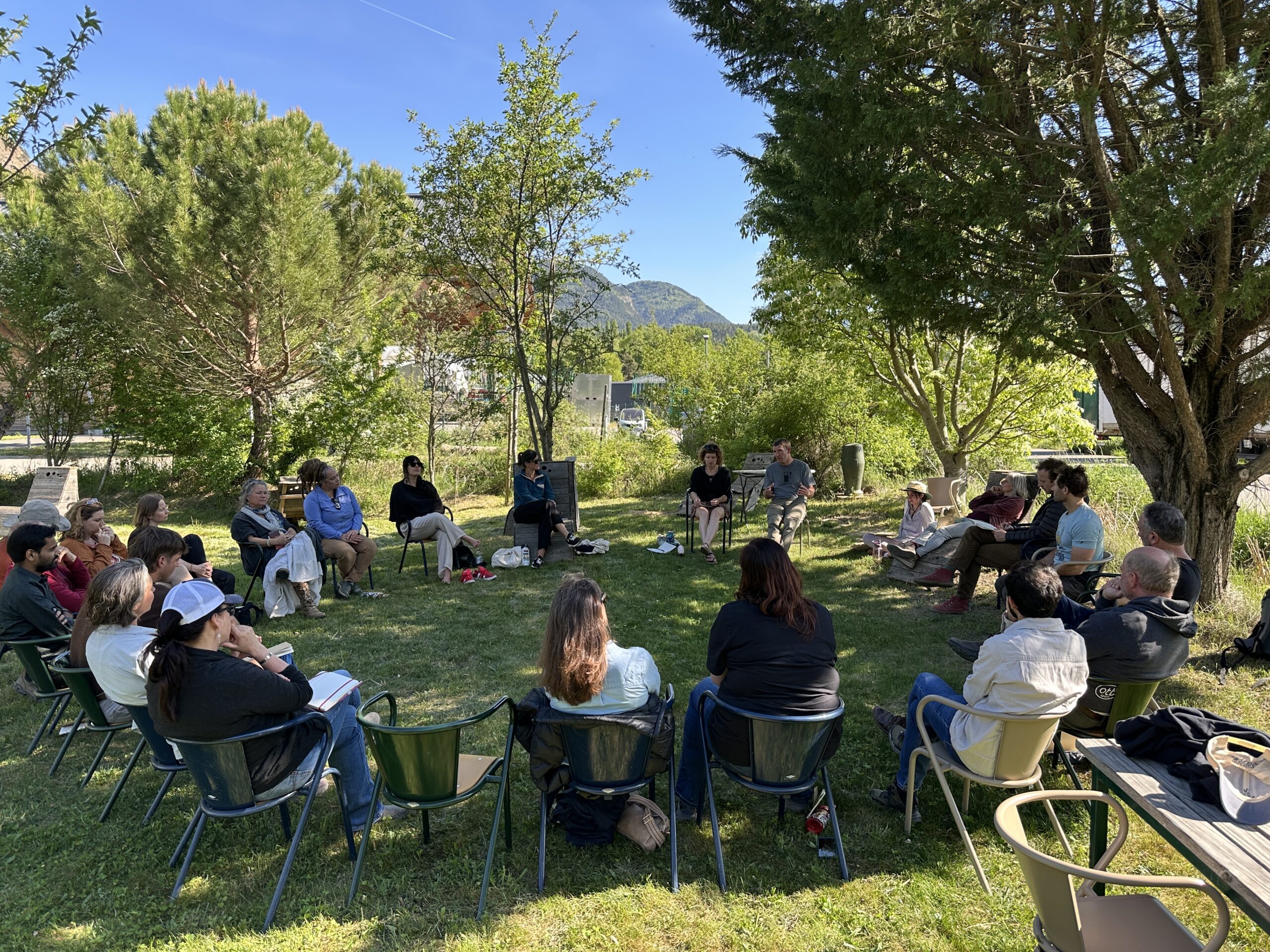 Sharing reflections in circles is a key practice of SHI Learning Journeys.