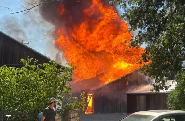Devastating Fire at Oshala Farm